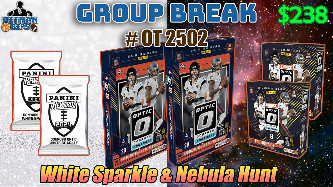 Group Break # OT 2502 - White Sparkle & Nebula Hunt