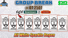 Load image into Gallery viewer, 25% CHANCE Filler for Group Break # OT 2507 - All White Sparkle Degen
