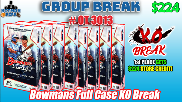 Group Break # OT 3013 - Bowmans Best Full Case KO BREAK