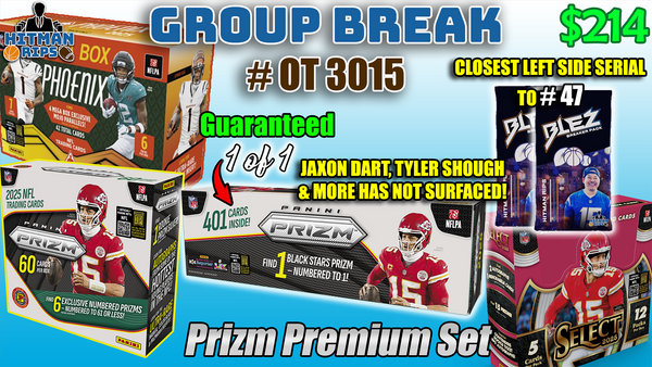 Group Break # OT 3015 - Prizm Premium Set