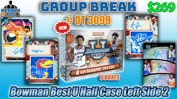 Group Break # OT 3099 - Bowman Best U Half Case Left Side 2