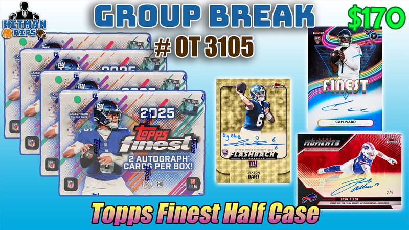 Group Break # OT 3105 - Topps Finest Half Case