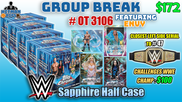 Group Break # OT 3106 - WWE Sapphire Half Case