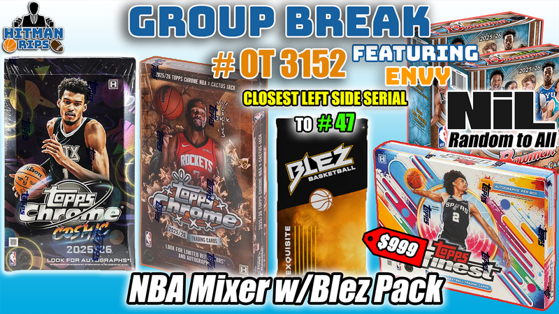 Group Break # OT 3152 - NBA Mixer w/Blez Pack