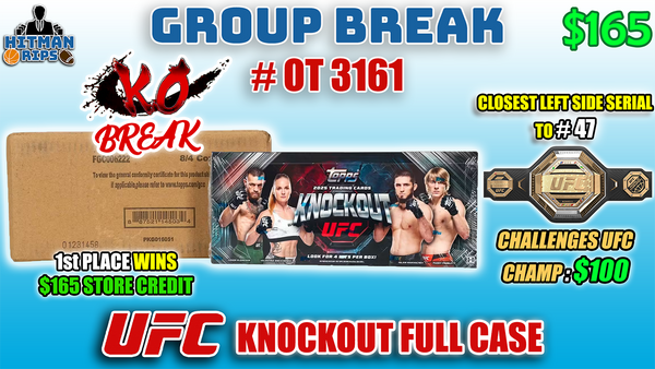 Group Break # OT 3161 - UFC KNOCKOUT FULL CASE KO BREAK
