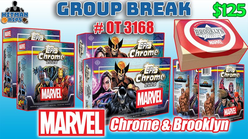 Group Break # OT 3168 - Marvel Chrome & Brooklyn