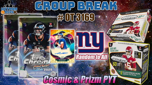 Group Break # OT 3169 - Cosmic & Prizm PYT (Giants Random)