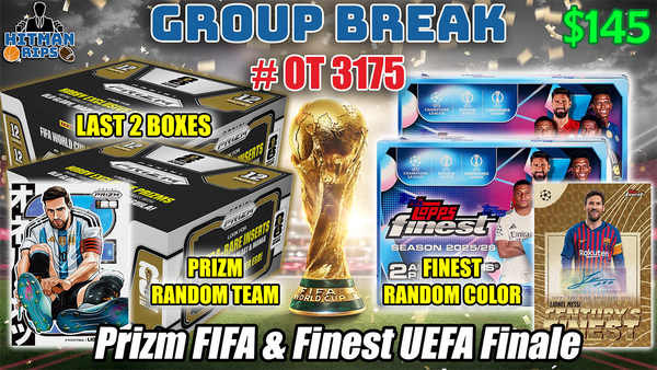 Group Break # OT 3175 - Prizm FIFA & Finest UEFA Finale