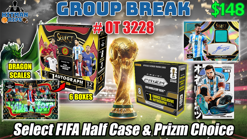 Group Break # OT 3228 - Select FIFA Half Case & Prizm Choice