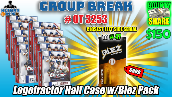 Group Break # OT 3253 - Logofractor Half Case w/Blez Pack