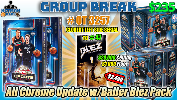 Group Break # OT 3257 - All Chrome Update w/Baller Blez Pack