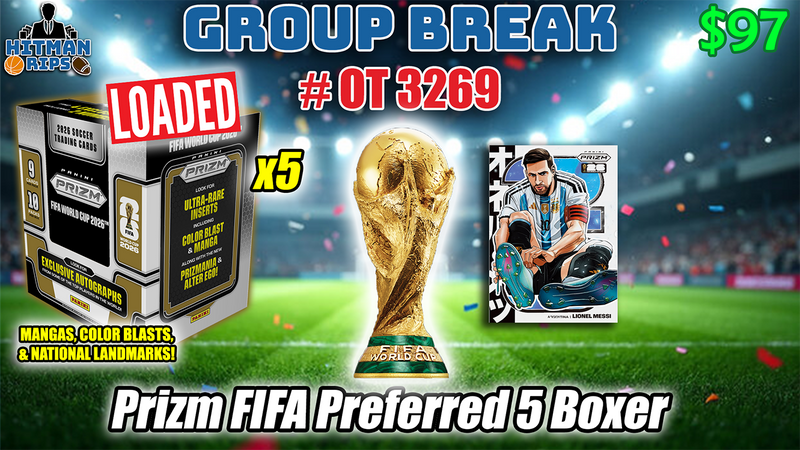 Group Break # OT 3269 - Prizm FIFA Preferred 5 Boxer