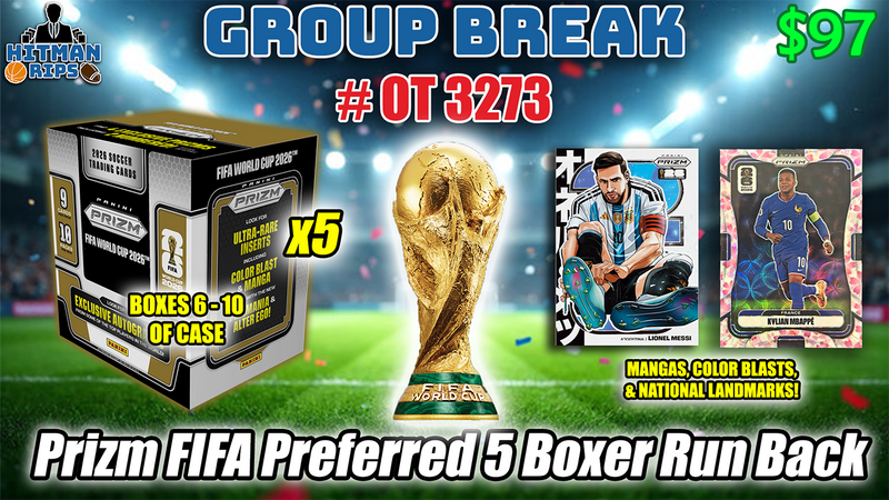 Group Break # OT 3273 - Prizm FIFA Preferred 5 Boxer Run Back