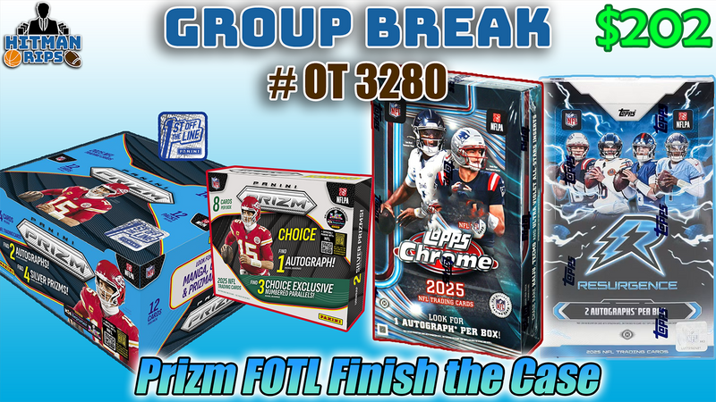 Group Break # OT 3280 - Prizm FOTL Finish The Case