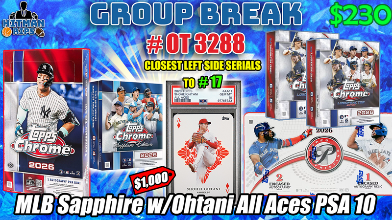 Group Break # OT 3288 - MLB Sapphire w/Ohtani All Aces PSA 10