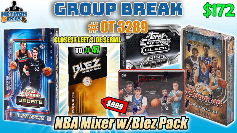 Group Break # OT 3289 - NBA Mixer w/Blez Pack