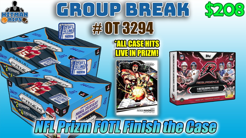 Group Break # OT 3294 - NFL Prizm FOTL Finish the Case