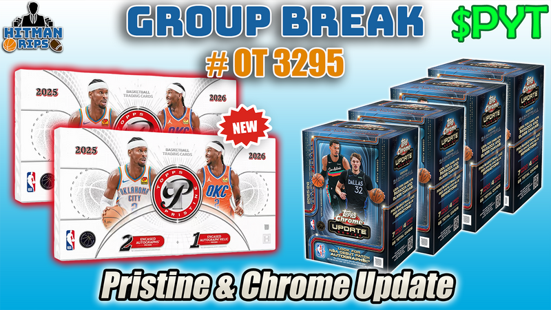 Group Break # OT 3295 - Pristine & Chrome Update PYT (Mavericks Random)