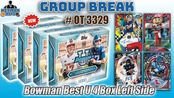 Group Break # OT 3329 - Bowman Best U 4 Box Left Side