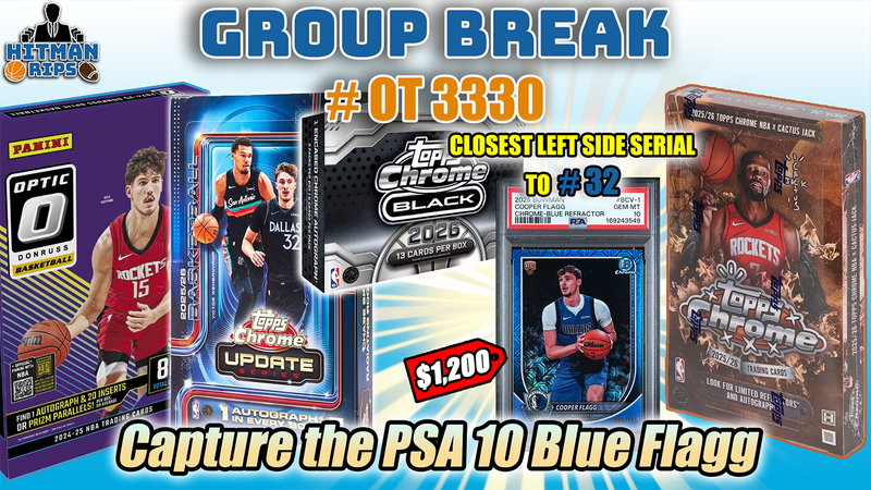 Group Break # OT 3330 - Capture the PSA 10 Blue Flagg