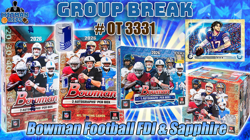 Group Break # OT 3331 - Bowman Football FDI & Sapphire