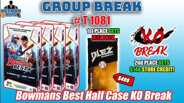 Group Break # T 1081 - Bowmans Best Half Case KO BREAK