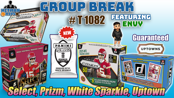 Group Break # T 1082 - Select, Prizm, White Sparkle, Uptown (Featuring ENVY)