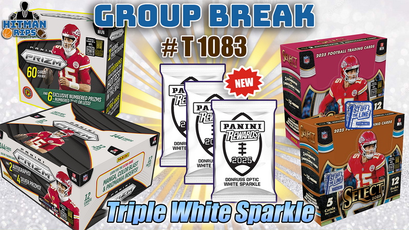 Group Break # T 1083 - Triple White Sparkle