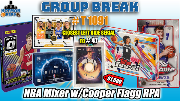 Group Break # T 1091 - NBA Mixer w/Cooper Flag RPA
