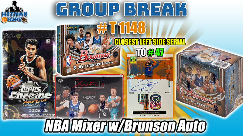 Group Break # T 1148 - NBA w/Brunson Auto