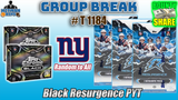 Group Break # T 1184 - Black Resurgence PYT (Giants Random)