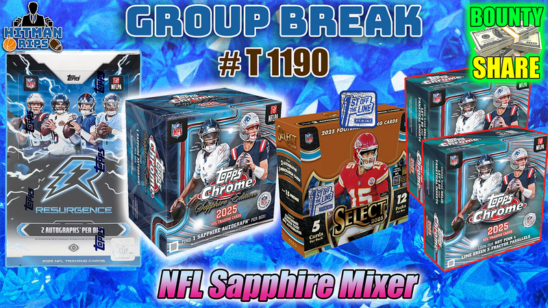 Group Break # T 1190 - NFL Sapphire Mixer