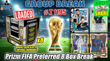 Group Break # T 1195 - Prizm FIFA Preferred 8 Box Break