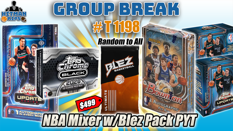 Group Break # T 1198 - NBA Mixer w/Blez Pack PYT (Blez Pack Random)