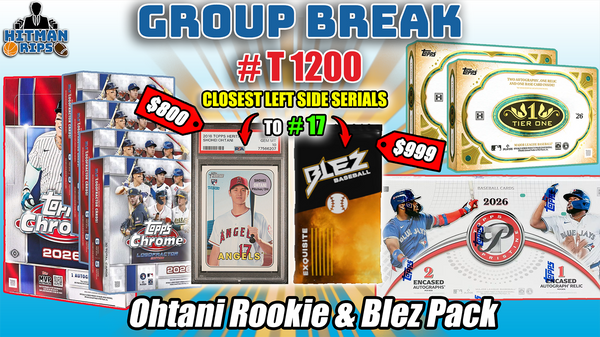Group Break # T 1200 - Ohtani Rookie & Blez Pack