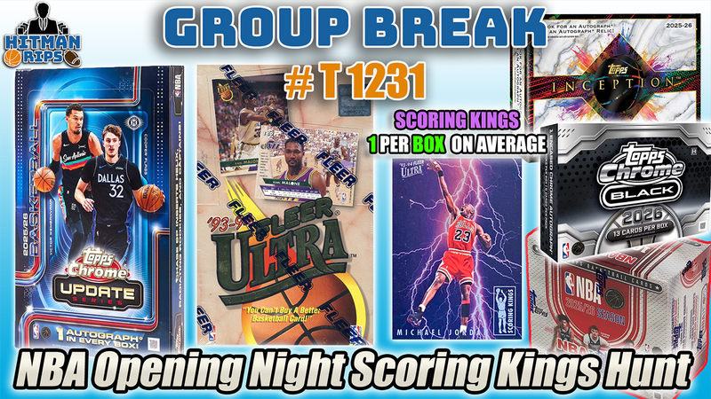 Group Break # T 1231 - NBA Opening Night Scoring Kings Hunt