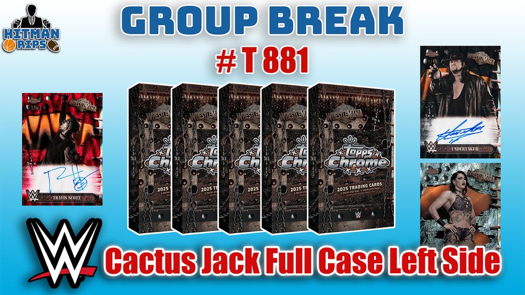 Group Break # T 881 - WWE Cactus Jack Full Case Left Side