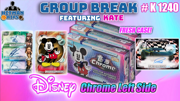 Group Break # K 1240 - Disney Chrome Left Side