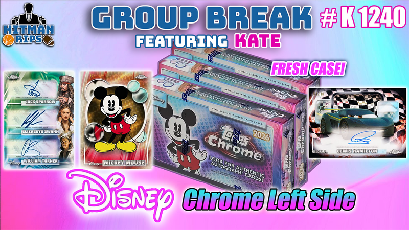 Group Break # K 1240 - Disney Chrome Left Side