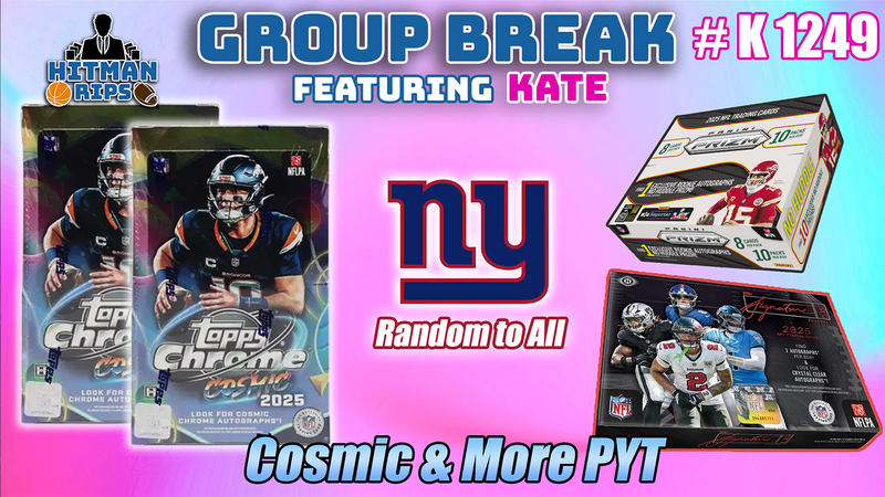 Group Break # K 1249 - Cosmic & More PYT (Giants Random)