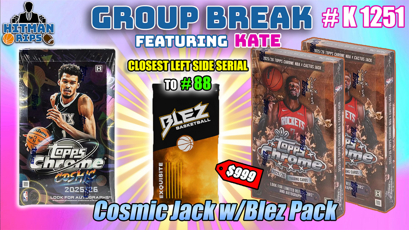 Group Break #K 1251 - Cosmic Jack w/Blez Pack