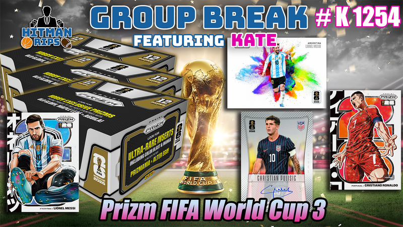 Group Break # K 1254 - Prizm FIFA World Cup 3