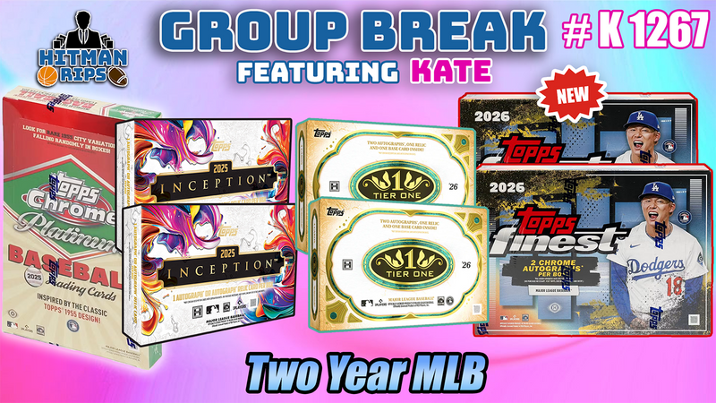 Group Break # K 1267 - Two Year MLB