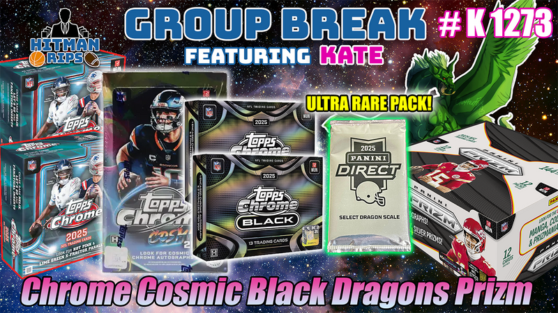Group Break # K 1273 - Chrome Cosmic Black Dragons Prizm