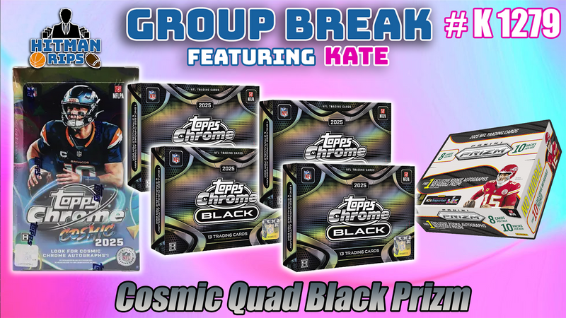 Group Break # K 1279 - Cosmic Quad Black Prizm