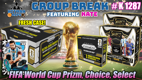 Group Break # K 1287 - FIFA World Cup Prizm, Choice, Select
