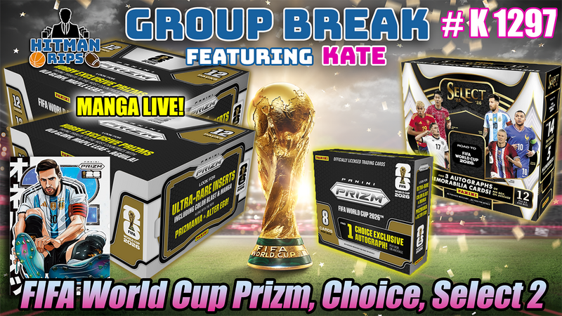 Group Break # K 1297 - FIFA World Cup Prizm, Choice, Select