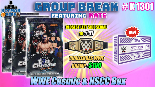 Group Break # OT 1301 - WWE Cosmic & NSCC Box