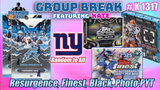 Group Break # K 1317 - Resurgence, Finest, Black, Photo PYT (Giants Random)