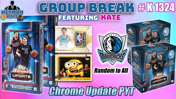 Group Break # K 1324 - Chrome Update PYT (Mavericks Random)